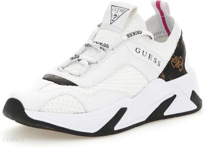Damskie Sneakersy Guess Geniver Fl6Gvnfab12-White – Biały