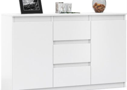 Dany Meble Nowoczesna Pojemna Komoda Agata 120Cm Biała 06A05D1E-1Cff-47Fb-B8Fe-C2D6F2D8D81C