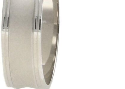 DIAMENT SREBRNA OBRĄCZKA 6 MM SREBRO 925