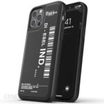 Diesel Etui Moulded Case Core Barcode FW20 iPhone 12 / 12 Pro czarne