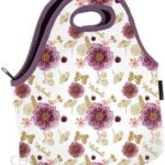 Disney Torba Neoprenowa Na Lunch Minnie Flowers White 35257