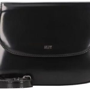 DKNY Ellie Torba na ramię Skórzany 22 cm blk-gunmetal