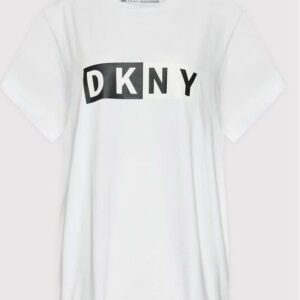 DKNY Sport T-Shirt DPPT5894 Biały Regular Fit