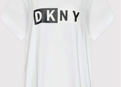 DKNY Sport T-Shirt DPPT5894 Biały Regular Fit
