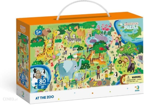 Dodo Puzzle 80El. Obserwacyjne W Zoo Dop300259