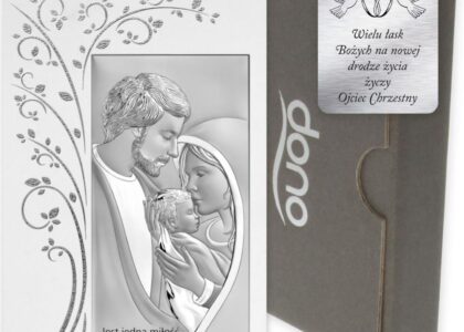 Dono Obrazek Srebrny Święta Rodzina DS128FA