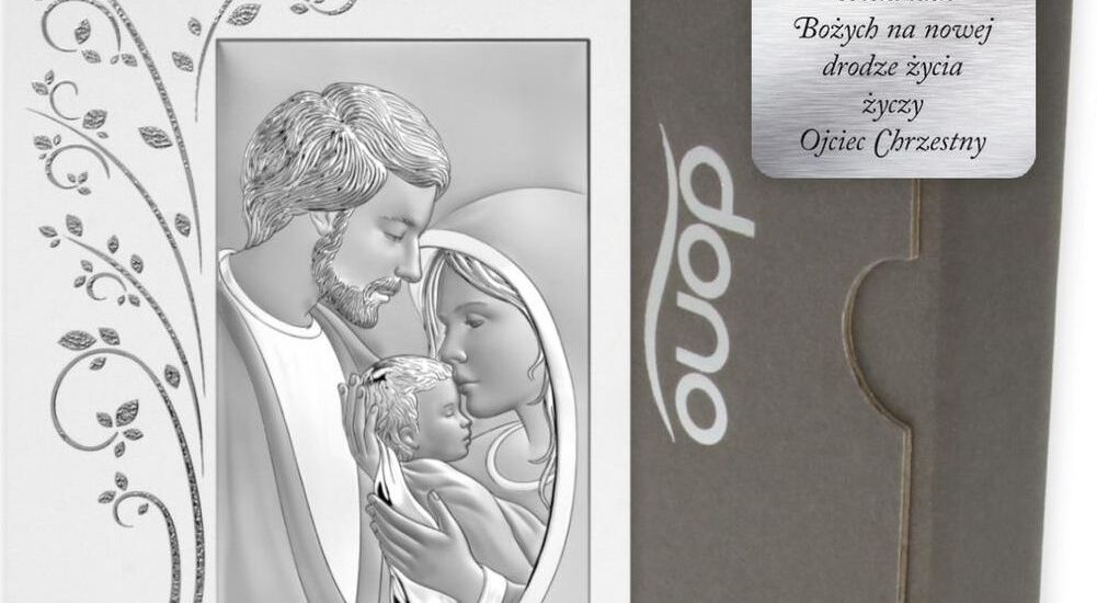 Dono Obrazek Srebrny Święta Rodzina DS128FA