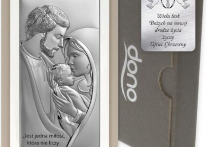 Dono Obrazek Srebrny Święta Rodzina DS128TP