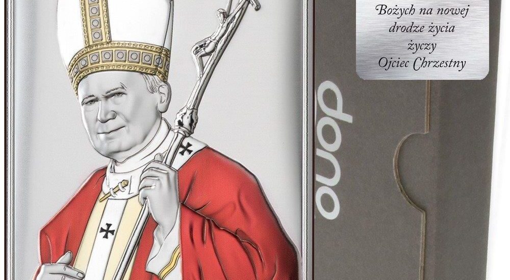 Dono Obrazek srebrny Święty Jan Paweł II papież DS16C (2513742)