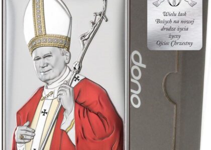 Dono Obrazek srebrny Święty Jan Paweł II papież DS16C (2513742)