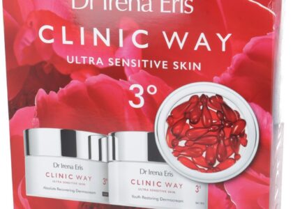 Dr Irena Eris Clinic Way 3° (Krem na dzień 50 ml + Krem na noc 50 ml + Kapsułki rewitalizujące)