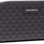 Duży Portfel Damski EMPORIO ARMANI - Y3H168 Y413E 80001 Black