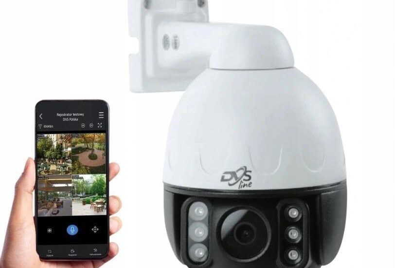 Dvs Zewnętrzna Kamera Obrotowa Ip Wifi 2Mpx 1920X1080P