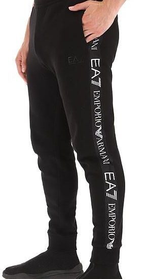 Ea7 Emporio Armani Emporio Armani Ea7 Męskie Spodnie Dresowe Nero