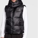 EA7 Emporio Armani Kamizelka 6LPQ03 PN2MZ 1200 Czarny Regular Fit