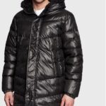 EA7 Emporio Armani Kurtka puchowa 6LPK01 PN3BZ 1200 Czarny Regular Fit