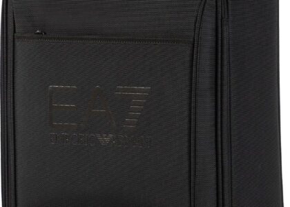 Ea7 Emporio Armani Średnia Materiałowa Walizka - 275328 Cc294 00020 Black