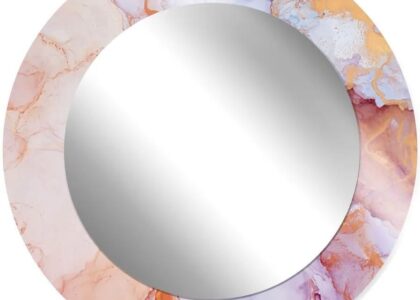 Elior Łazienkowe Lustro W Ozdobnej Ramie Tutori 7X Fi 80 Cm 26456.23900