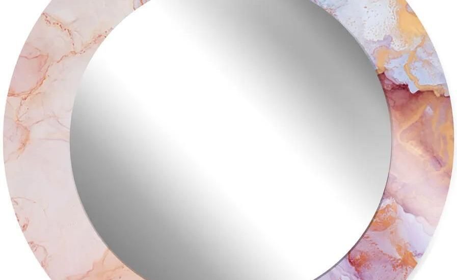 Elior Łazienkowe Lustro W Ozdobnej Ramie Tutori 7X Fi 80 Cm 26456.23900