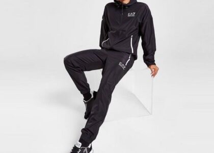 EMPORIO ARMANI DRES TENNIS EAGLE TRACKSUIT CZARNY 8NPV08PN4HZ0200