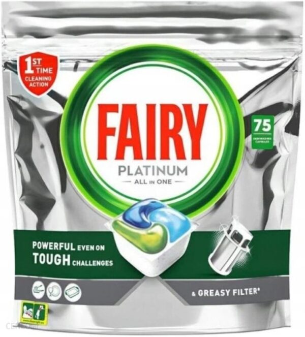 Fairy Platinum All In One Tabletki Do Zmywarki 75szt