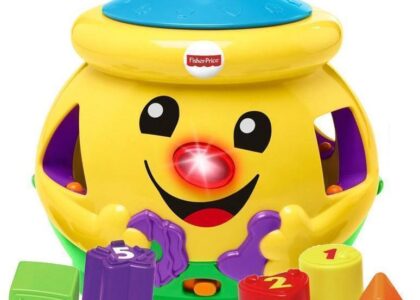 Fisher-Price Ucz się i śmiej! Garnuszek na klocuszek K0428