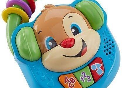 Fisher-Price Ucz się i śmiej! Muzyczny Odtwarzacz Szczeniaczka FPV13