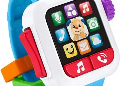 Fisher-Price Ucz się i śmiej! Smartwatch Szczeniaczka „Czas na naukę”GMM43