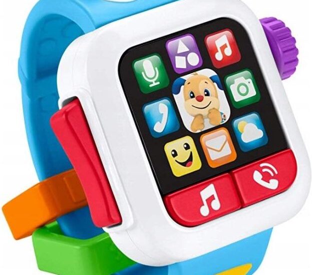 Fisher-Price Ucz się i śmiej! Smartwatch Szczeniaczka „Czas na naukę”GMM43