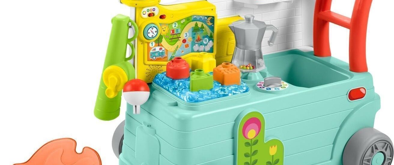 Fisher-Price „Ucz się i śmiej!” Wesoły Kamper Malucha HCK55
