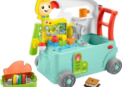 Fisher-Price „Ucz się i śmiej!” Wesoły Kamper Malucha HCK55