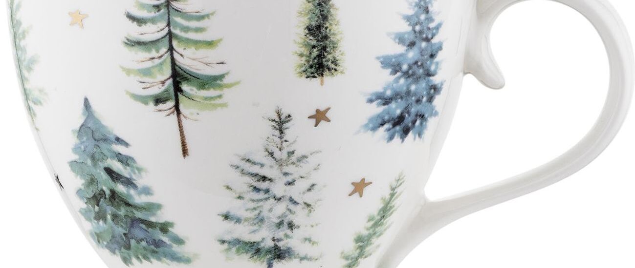 Florina Kubek Porcelanowy Na Nóżce Winterland 440Ml (7221)