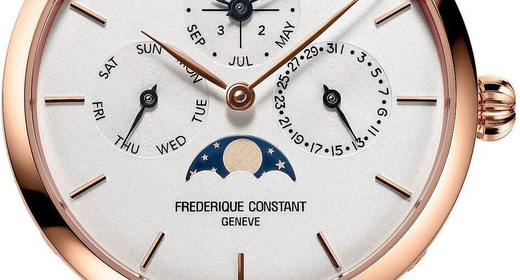 Frederique Constant FC-775V4S4 Slimline Perpetual Calendar Manufactur