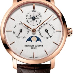 Frederique Constant FC-775V4S4 Slimline Perpetual Calendar Manufactur