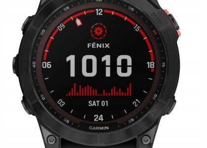 GARMIN Fenix 7 Solar Czarny (100254011)