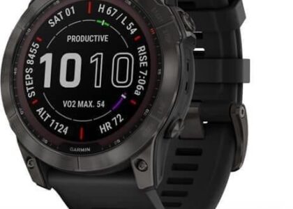Garmin Fenix 7X Sapphire Solar Tytanowo-szary (0100254111)