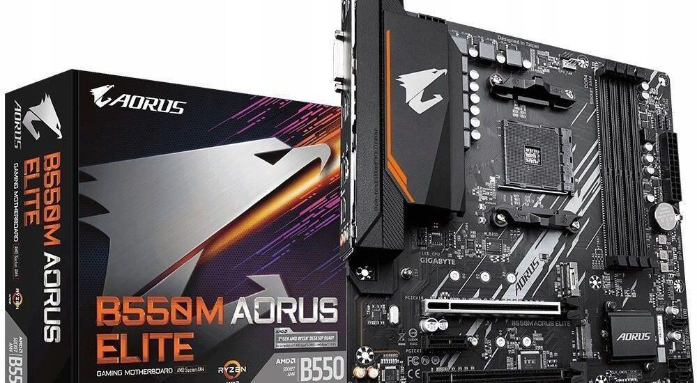 GIGABYTE B550M AORUS ELITE