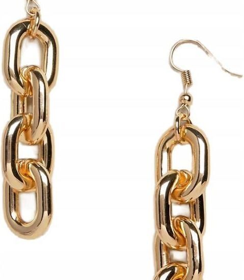 Glamorous Kolczyki Gold Łańcuch Yun Xxg__