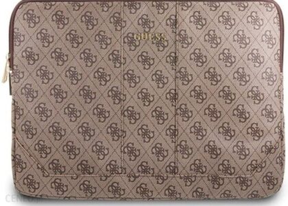 Guess 4G Uptown Computer Sleeve Etui Na Notebooka 13" Brązowy (GUCS134GB)