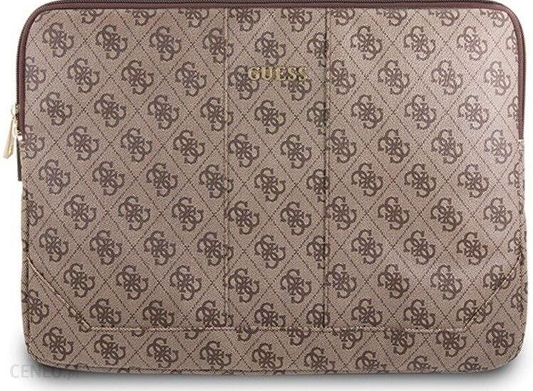 Guess 4G Uptown Computer Sleeve Etui Na Notebooka 13" Brązowy (GUCS134GB)