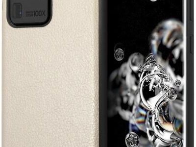 Guess Hard Case Iridescent Samsung Galaxy S20 Ultra G988 Złoty/Gold (Guhcs69Iglgo)