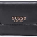 Guess Mały Portfel Damski Abey (QB) Slg SWVB85 58440 Czarny