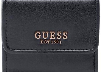 Guess Mały Portfel Damski Abey (QB) Slg SWVB85 58440 Czarny