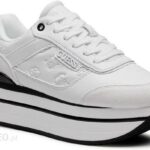 Guess Sneakersy Hansin Fl5Hns Pel12 Biały