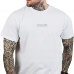 Gymbeam Koszulka Męska Treningowa Fit Biała Xl