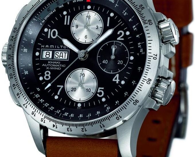 Hamilton Khaki Aviation X-Wind Automatic Chronograph 44mm H77616533