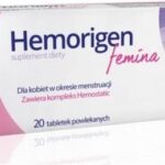 Hemorigen Femina 20 tabletek powlekanych / Obfite miesiączki