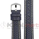Hirsch Pasek Carbon 18 Mm Xl - Ciemny Granat