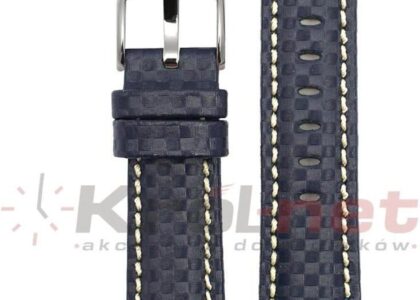 Hirsch Pasek Carbon 18 Mm Xl - Ciemny Granat