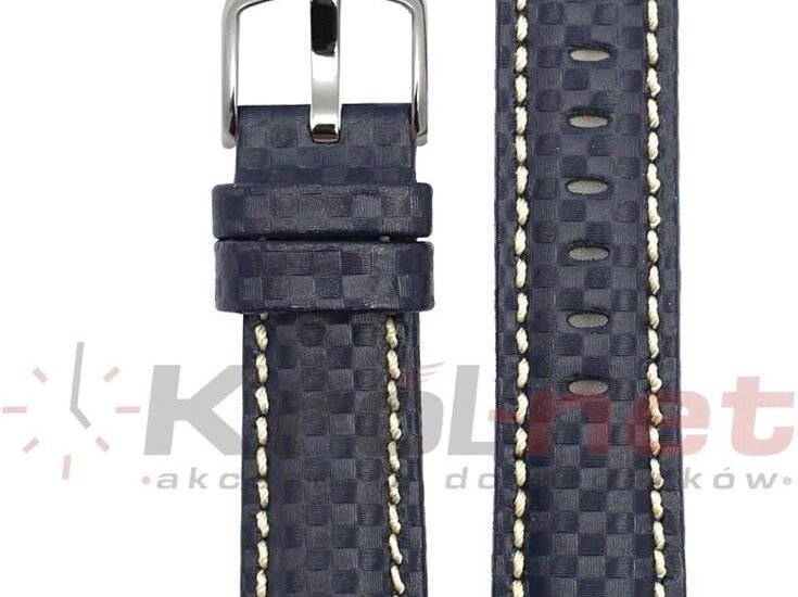 Hirsch Pasek Carbon 18 Mm Xl - Ciemny Granat